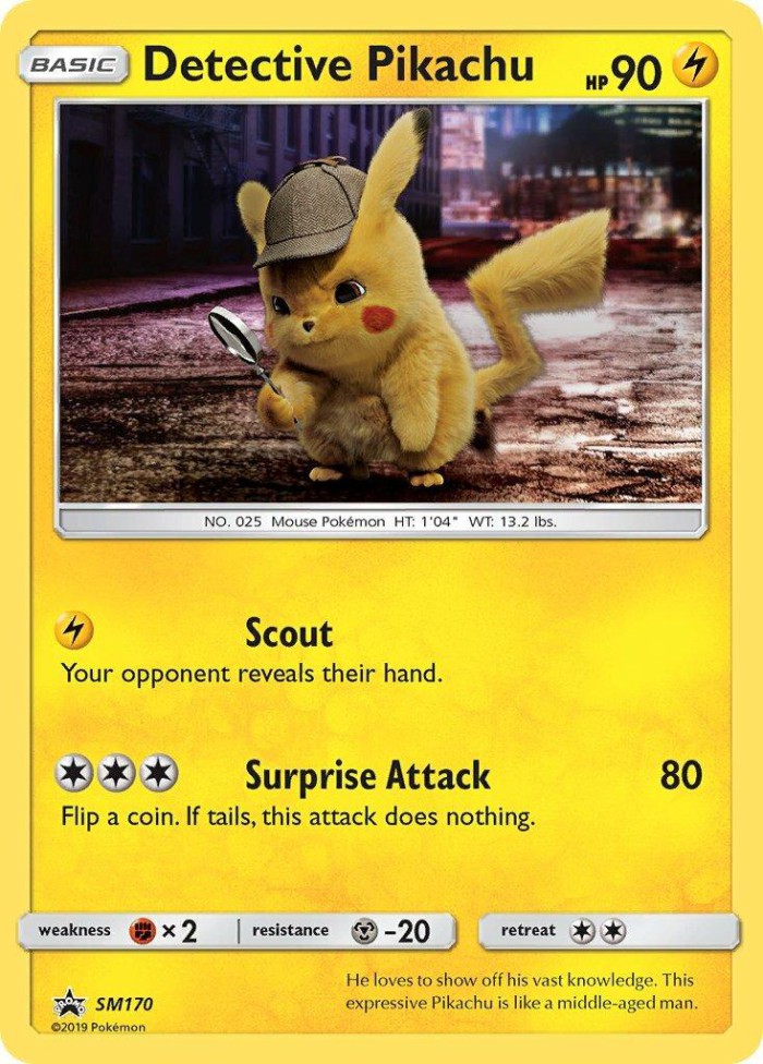 Carte Pokémon: Detective Pikachu [Détective Pikachu]