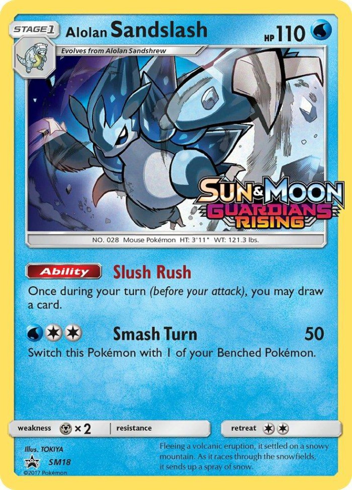 Carte Pokémon: Alolan Sandslash [Sablaireau d'Alola]