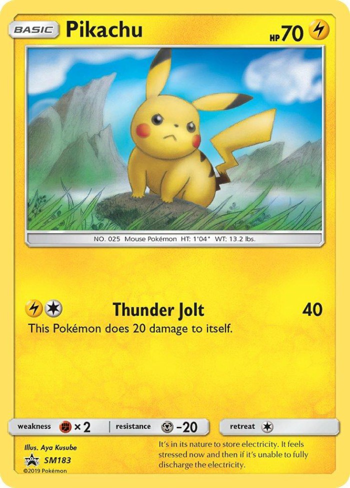 Carte Pokémon: Pikachu [Pikachu]