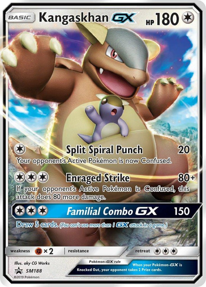 Carte Pokémon: Kangaskhan GX [Kangourex GX]