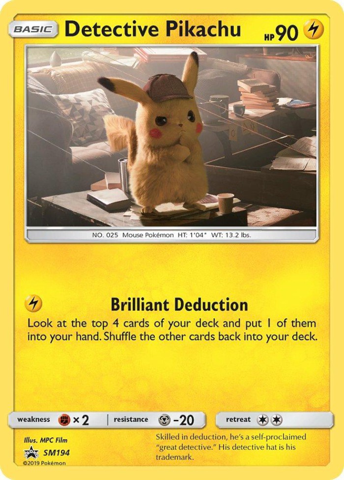 Carte Pokémon: Detective Pikachu [Détective Pikachu]