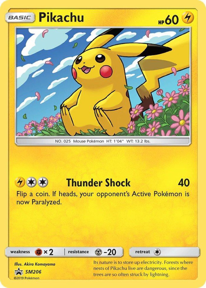 Carte Pokémon: Pikachu [Pikachu]