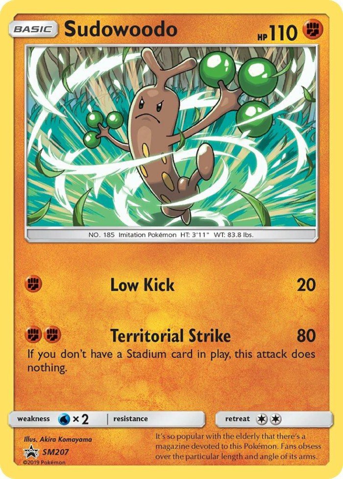 Carte Pokémon: Sudowoodo [Simularbre]