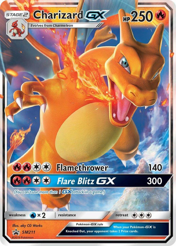 Carte Pokémon: Charizard GX [Dracaufeu GX]