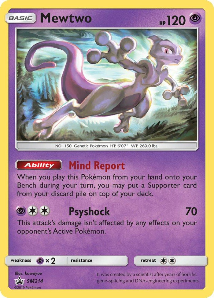 Carte Pokémon: Mewtwo [Mewtwo]