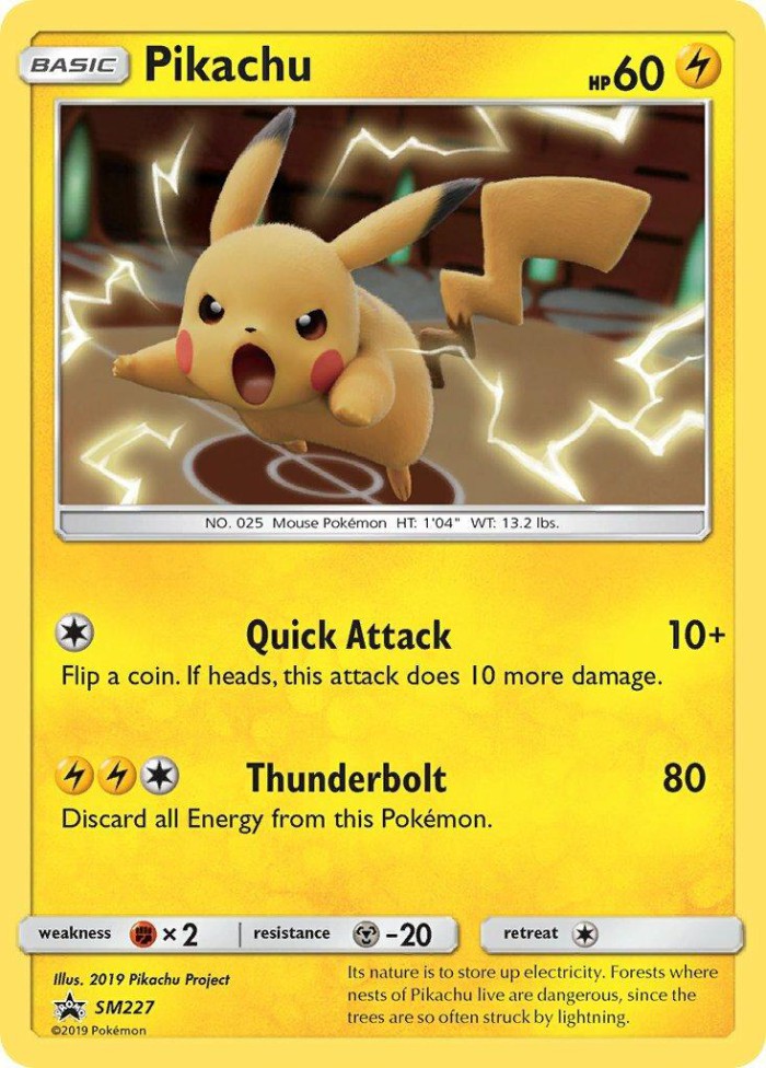 Carte Pokémon: Pikachu [Pikachu]