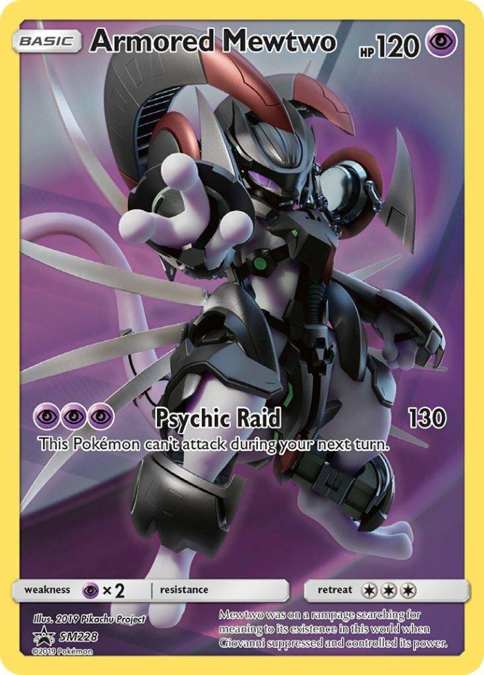 Carte Pokémon: Armored Mewtwo [Mewtwo en Armure]