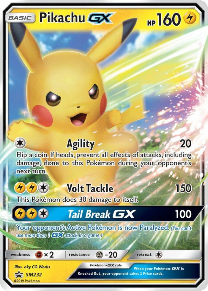 Carte Pokémon: Pikachu GX [Pikachu GX]