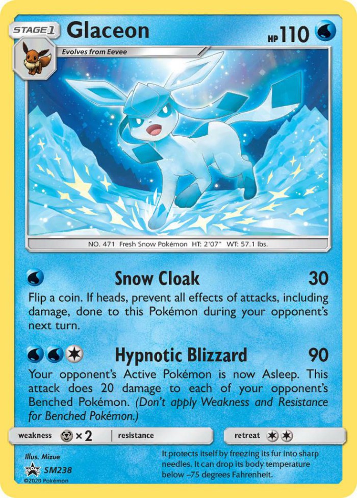 Carte Pokémon: Glaceon [Givrali]