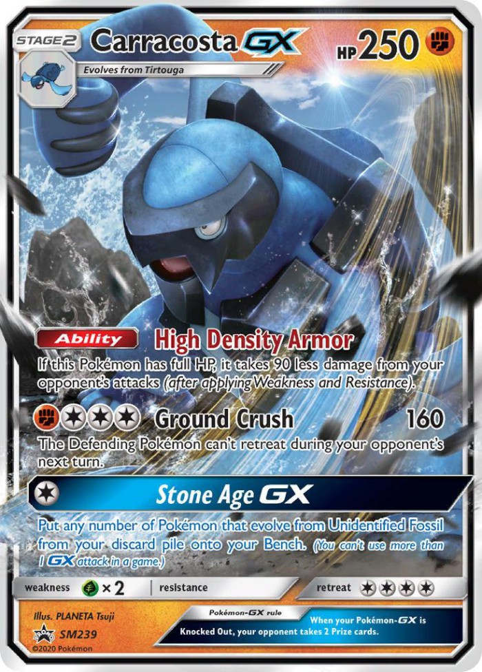 Carte Pokémon: Carracosta GX [Mégapagos GX]