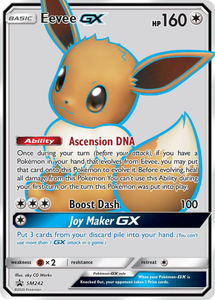 Carte Pokémon: Eevee GX [Évoli GX]