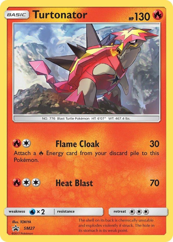 Carte Pokémon: Turtonator [Boumata]