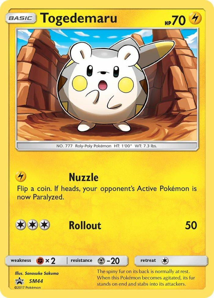 Carte Pokémon: Togedemaru [Togedemaru]