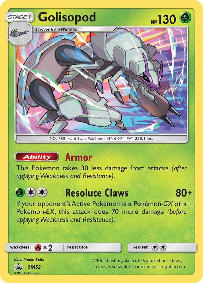 Carte Pokémon: Golisopod [Sarmuraï]