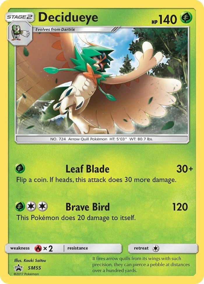 Carte Pokémon: Decidueye [Archéduc]