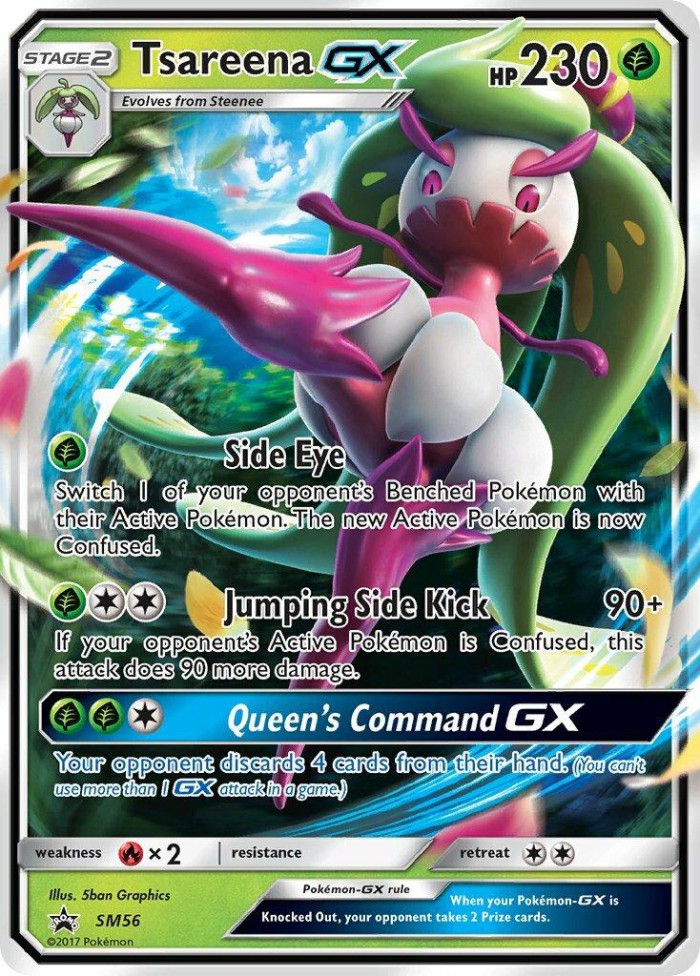 Carte Pokémon: Tsareena GX [Sucreine GX]