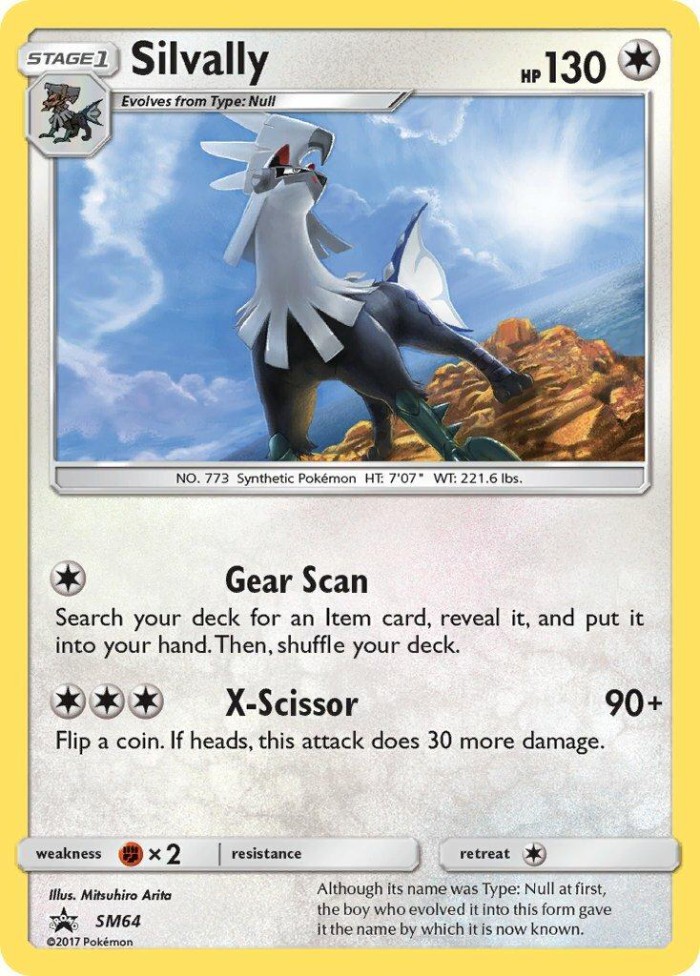 Carte Pokémon: Silvally [Silvallié]