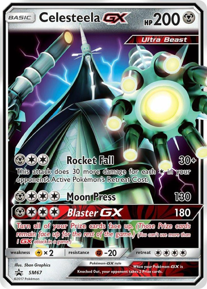 Carte Pokémon: Celesteela GX [Bamboiselle GX]