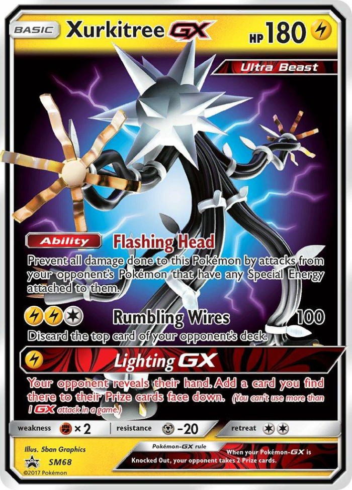 Carte Pokémon: Xurkitree GX [Câblifère GX]