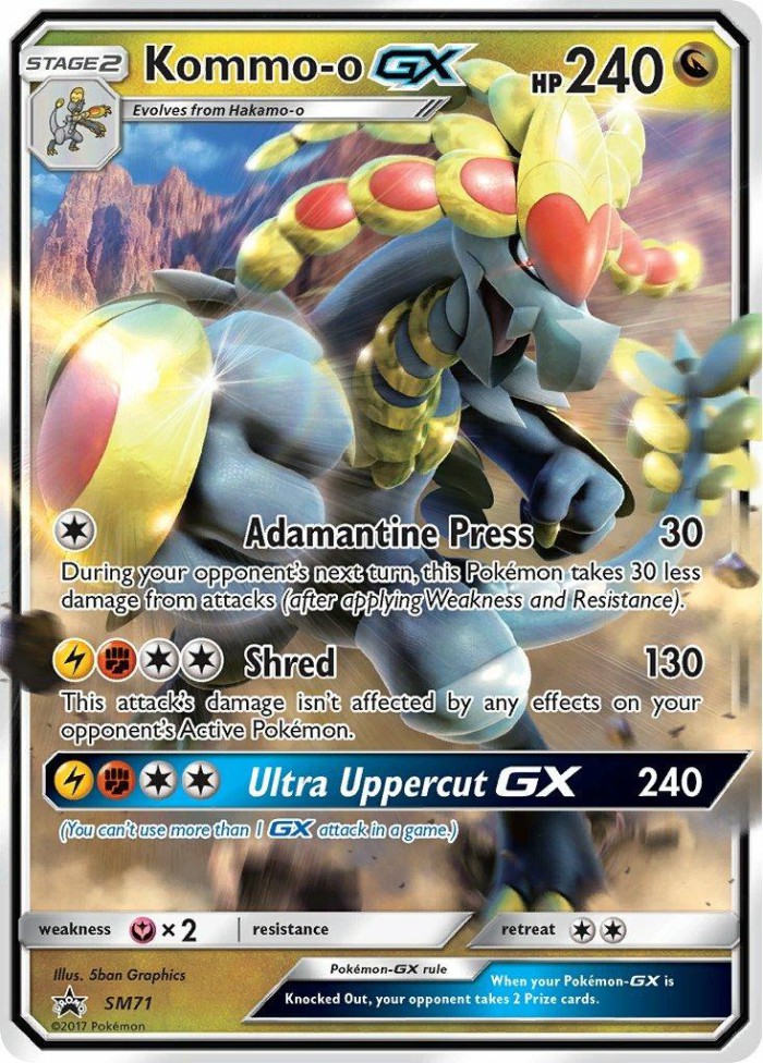 Carte Pokémon: Kommo-o GX [Ékaïser GX]