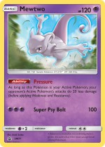 Carte Pokémon: Mewtwo