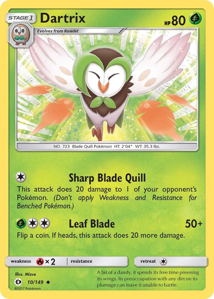 Carte Pokémon: Dartrix [Efflèche]