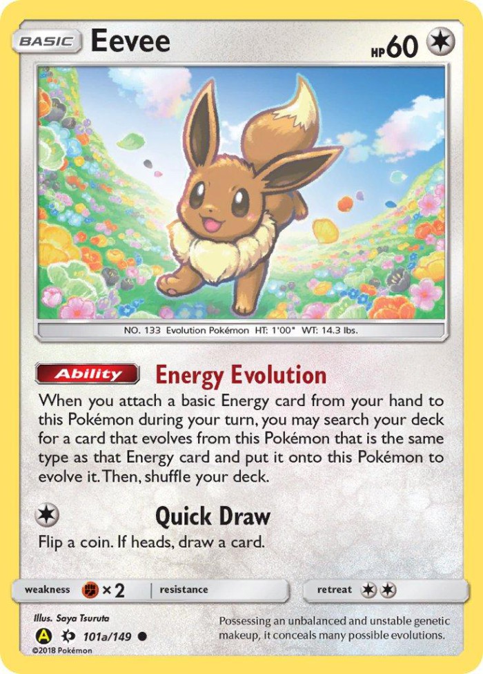 Carte Pokémon: Eevee [Évoli]