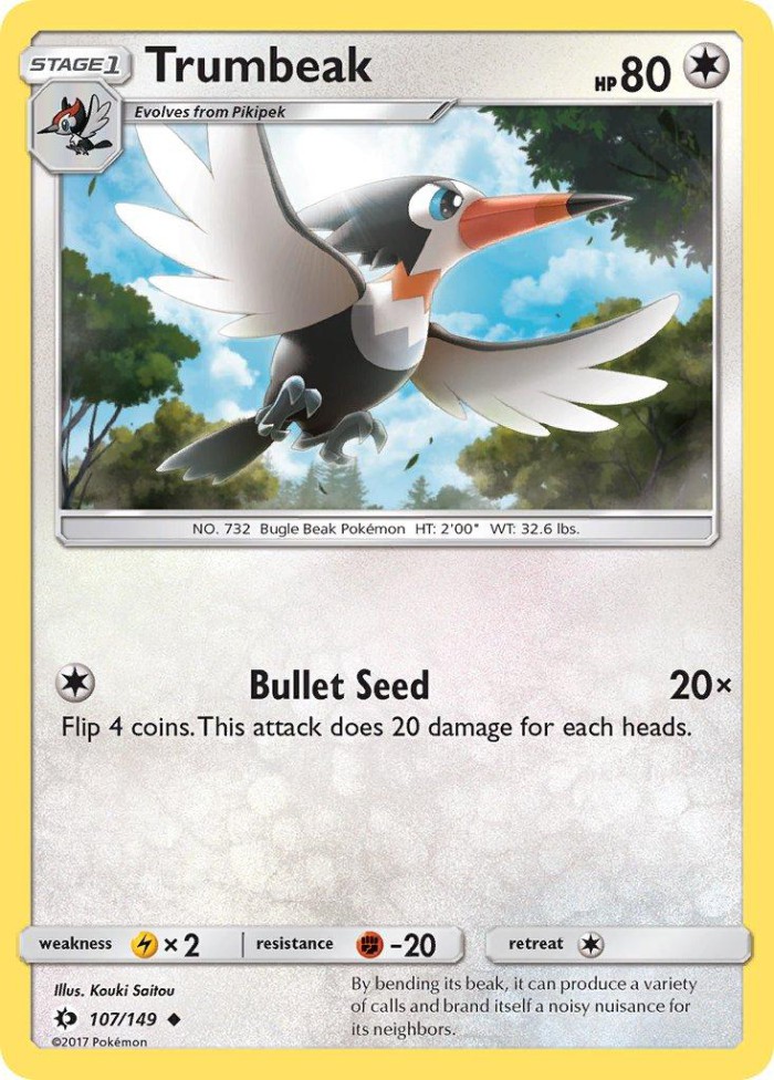 Carte Pokémon: Trumbeak [Piclairon]