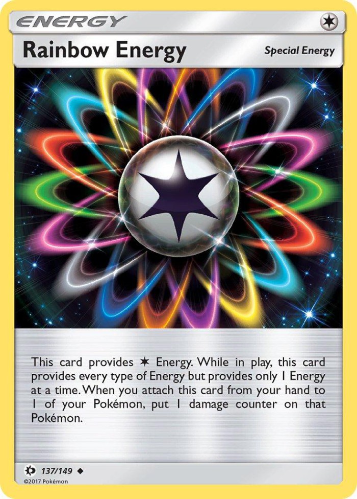 Carte Pokémon: Rainbow Energy [Énergie Multicolore]