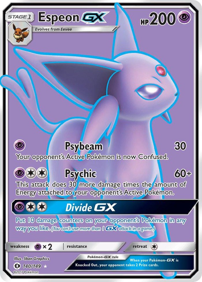 Carte Pokémon: Espeon GX [Mentali GX]