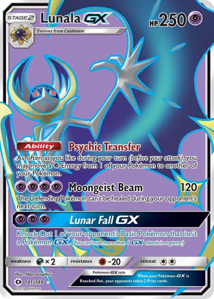 Carte Pokémon: Lunala GX [Lunala GX]