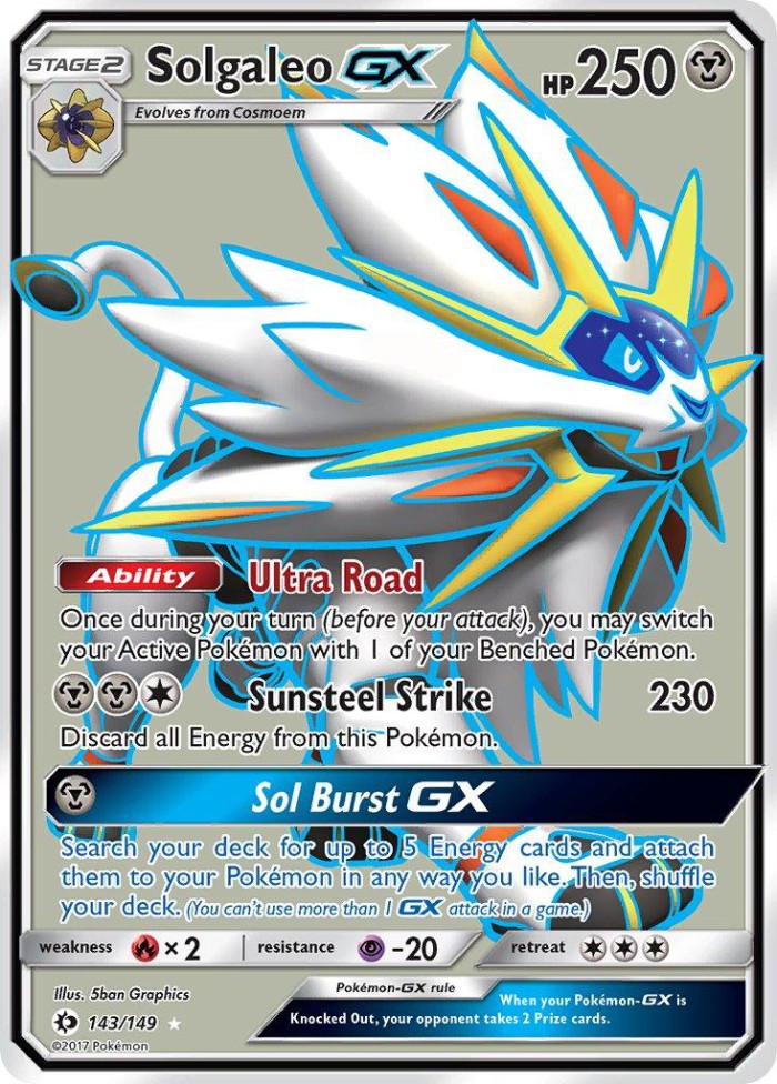 Carte Pokémon: Solgaleo GX [Solgaleo GX]