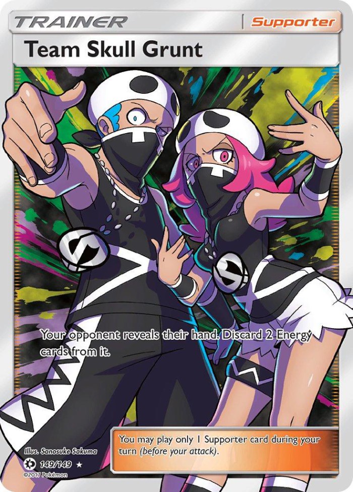 Carte Pokémon: Team Skull Grunt [Sbire de la Team Skull]