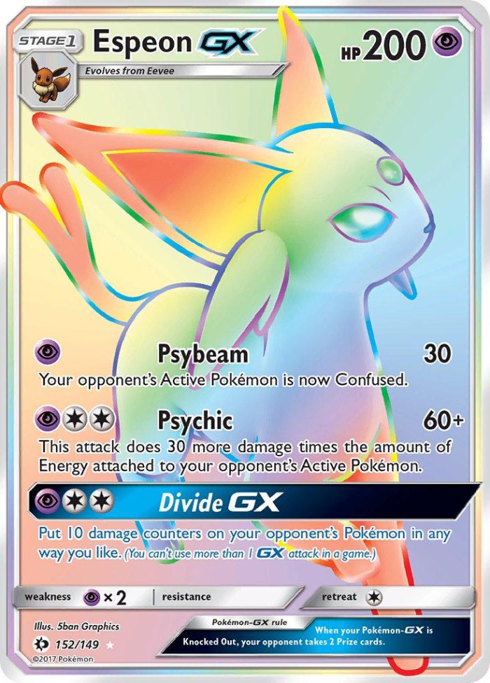 Carte Pokémon: Espeon GX [Mentali GX]