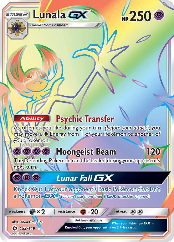 Carte Pokémon: Lunala GX [Lunala GX]