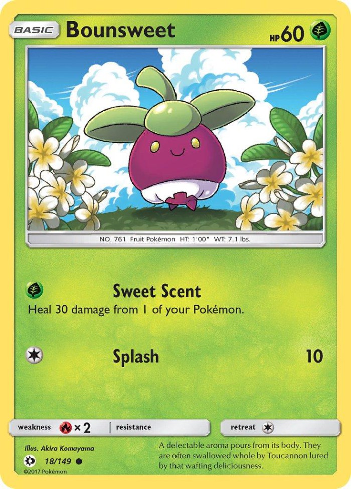 Carte Pokémon: Bounsweet [Croquine]