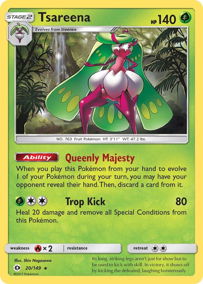 Carte Pokémon: Tsareena [Sucreine]