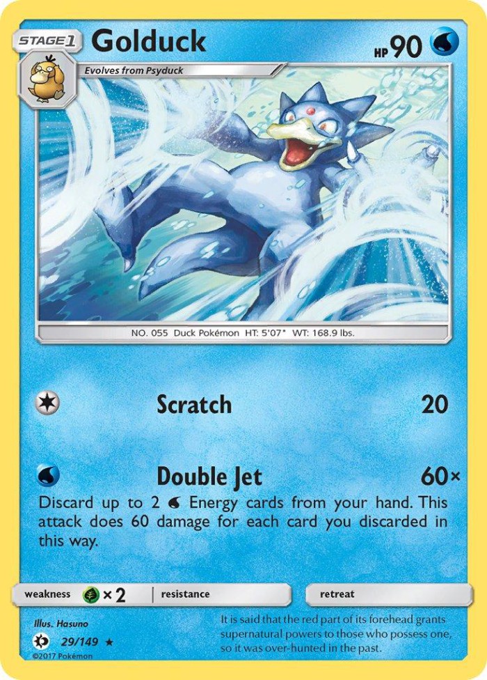 Carte Pokémon: Golduck [Akwakwak]