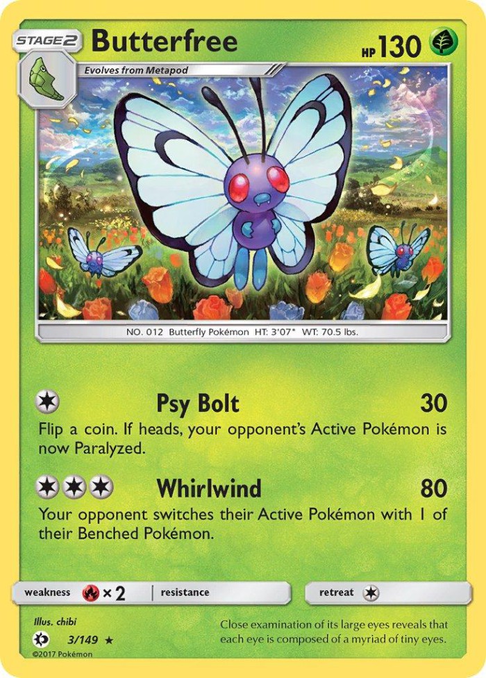 Carte Pokémon: Butterfree [Papilusion]