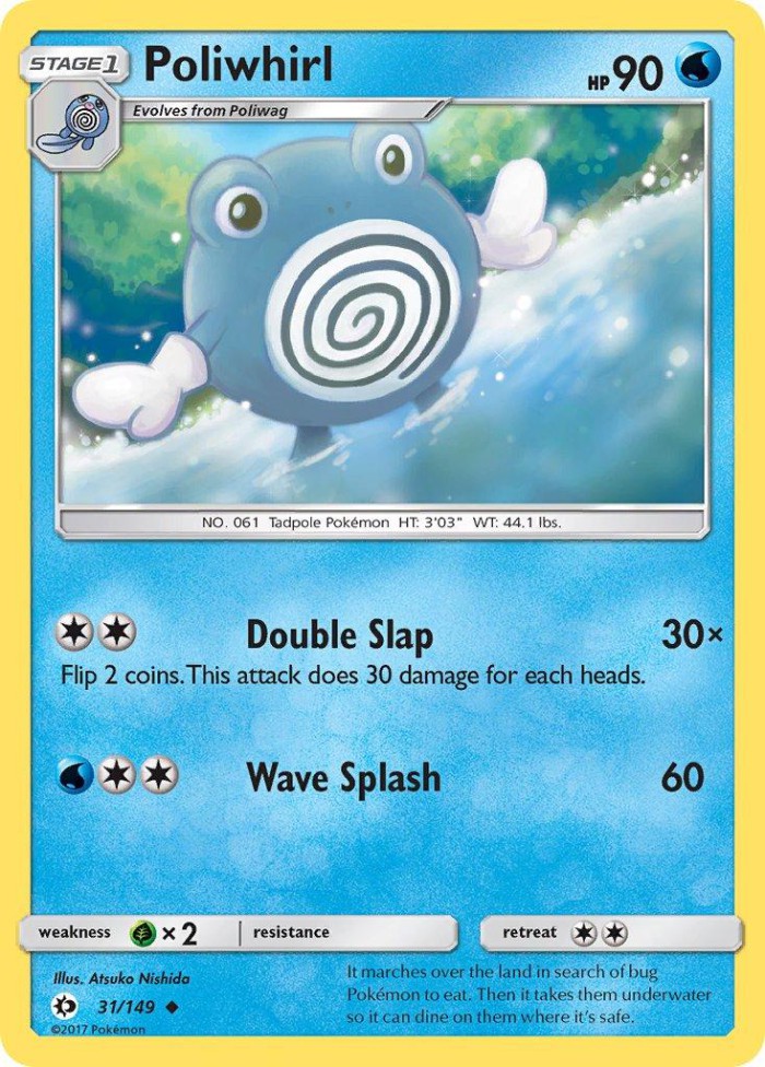 Carte Pokémon: Poliwhirl [Têtarte]