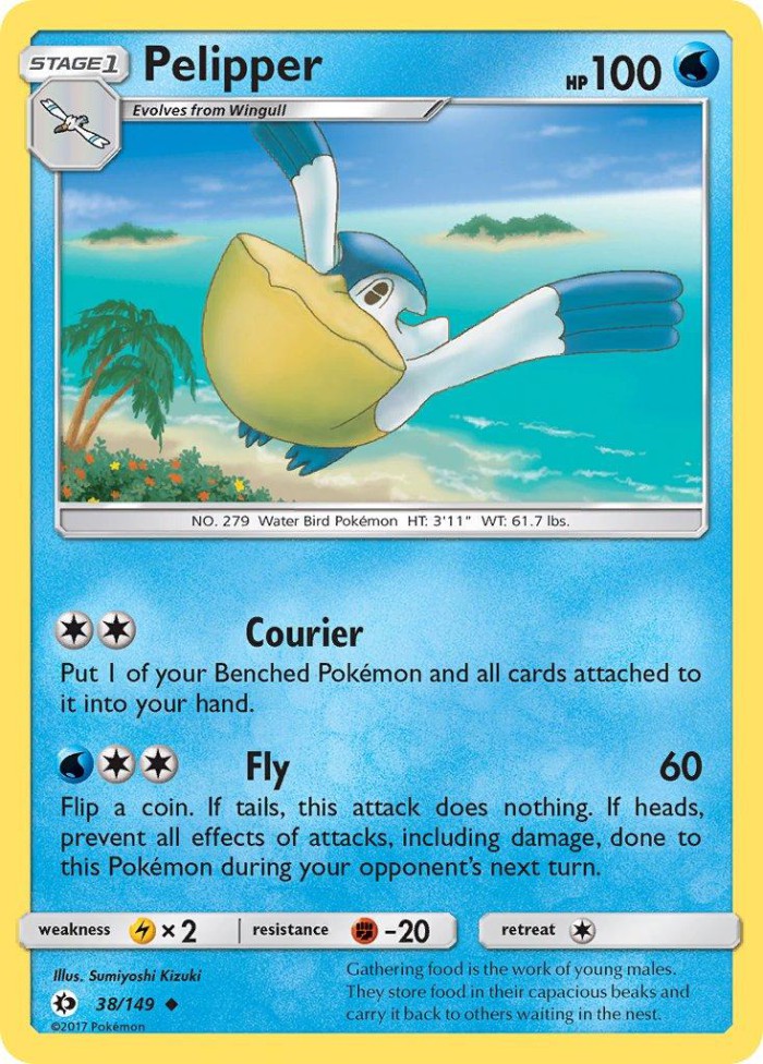 Carte Pokémon: Pelipper [Bekipan]