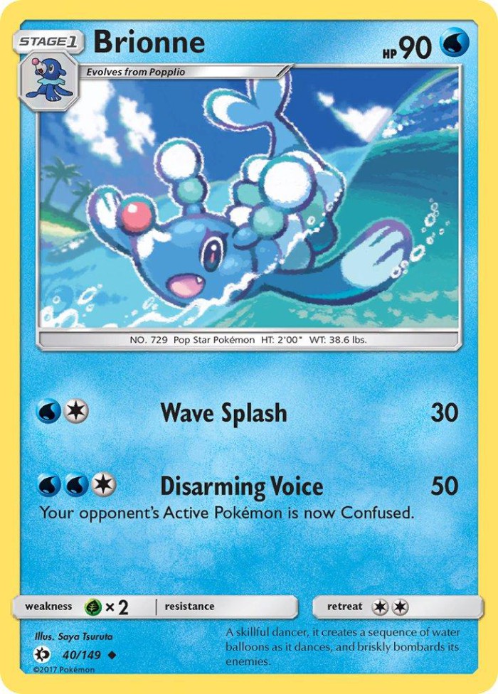 Carte Pokémon: Brionne [Otarlette]