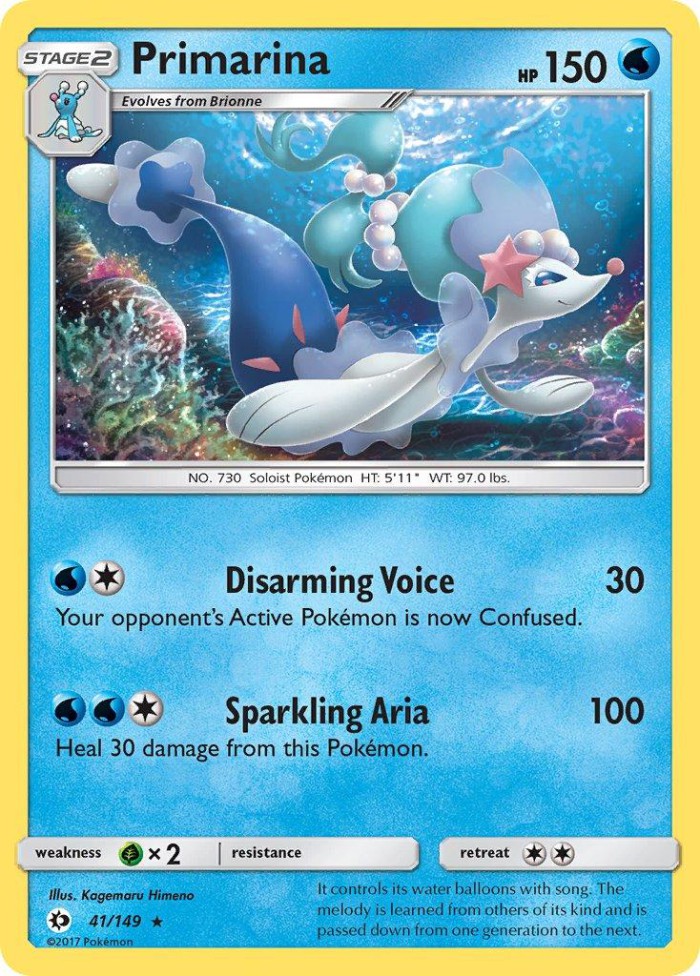 Carte Pokémon: Primarina [Oratoria]