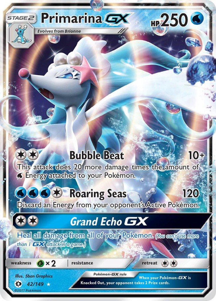 Carte Pokémon: Primarina GX [Oratoria GX]