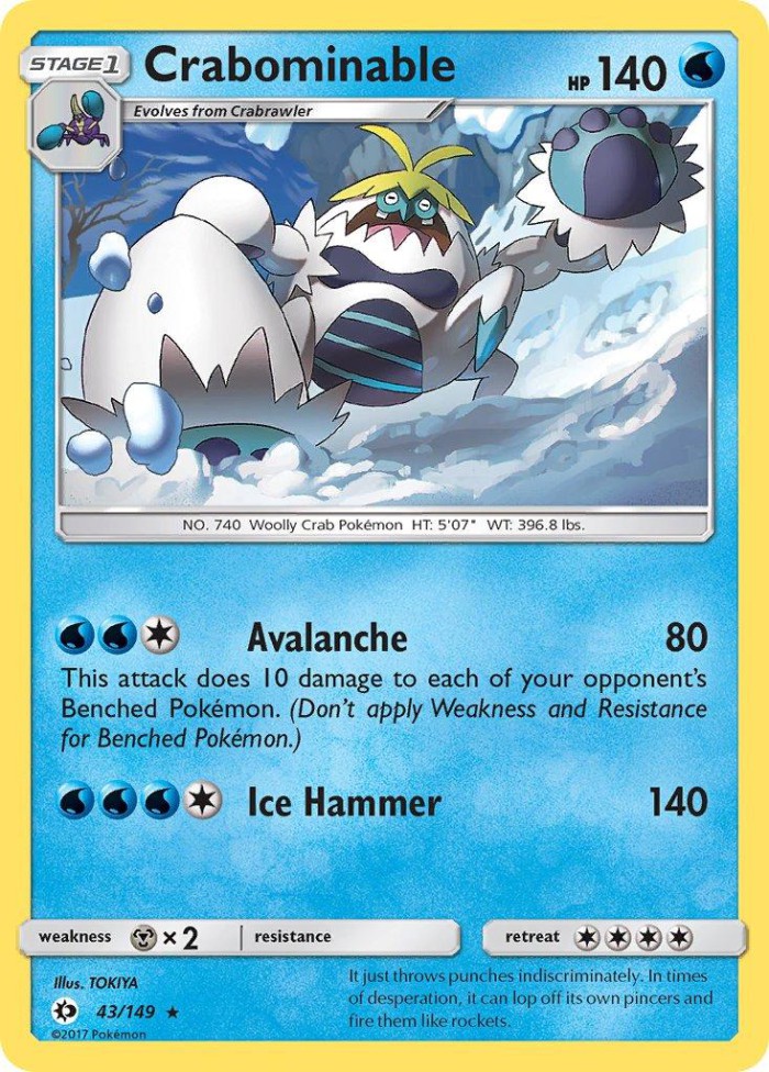 Carte Pokémon: Crabominable [Crabominable]