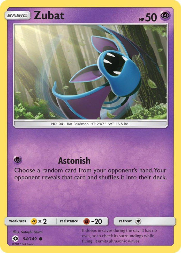 Carte Pokémon: Zubat [Nosferapti]