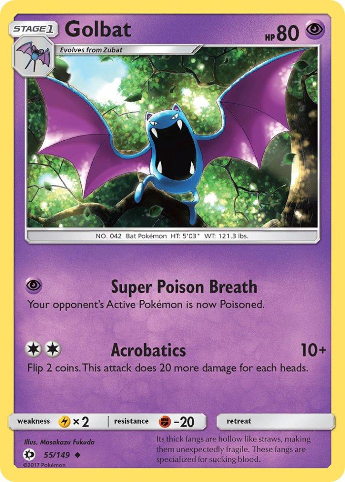 Carte Pokémon: Golbat [Nosferalto]