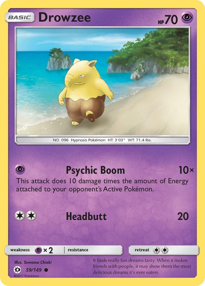 Carte Pokémon: Drowzee [Soporifik]