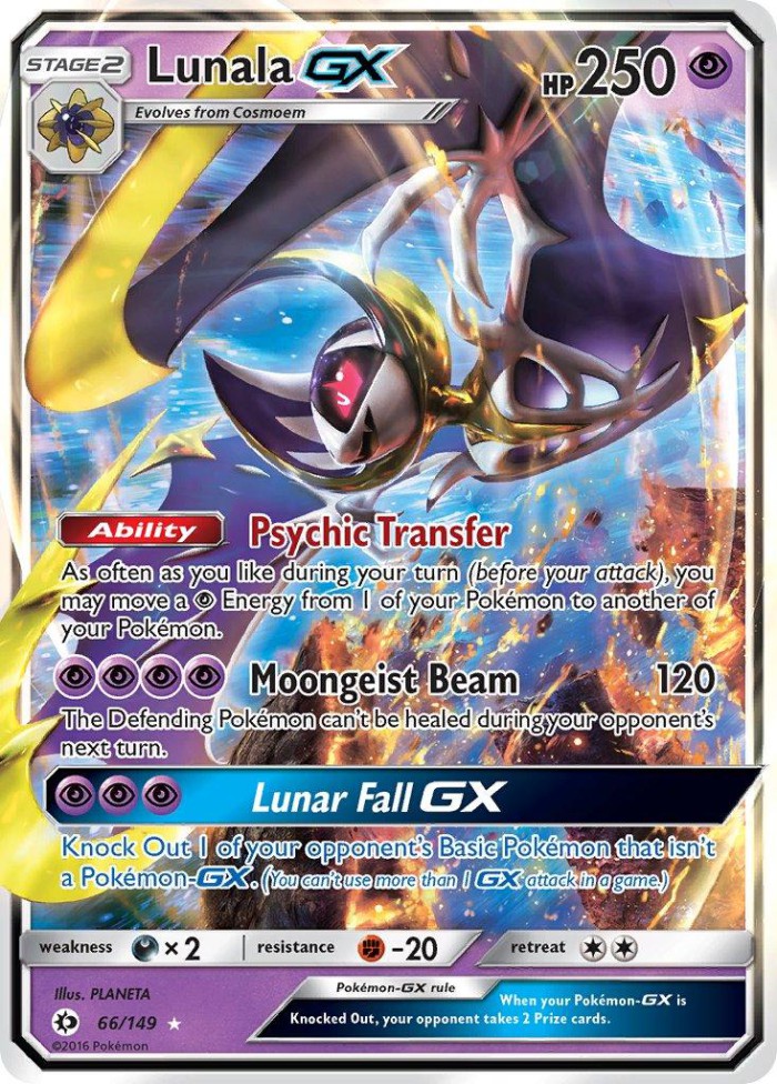 Carte Pokémon: Lunala GX [Lunala GX]