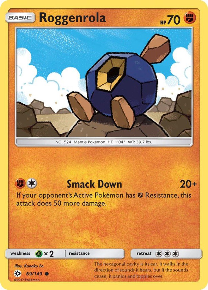 Carte Pokémon: Roggenrola [Nodulithe]